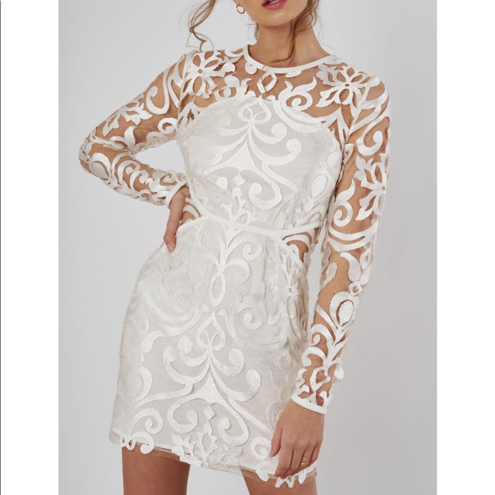 Long Sleeve Lace Dress
